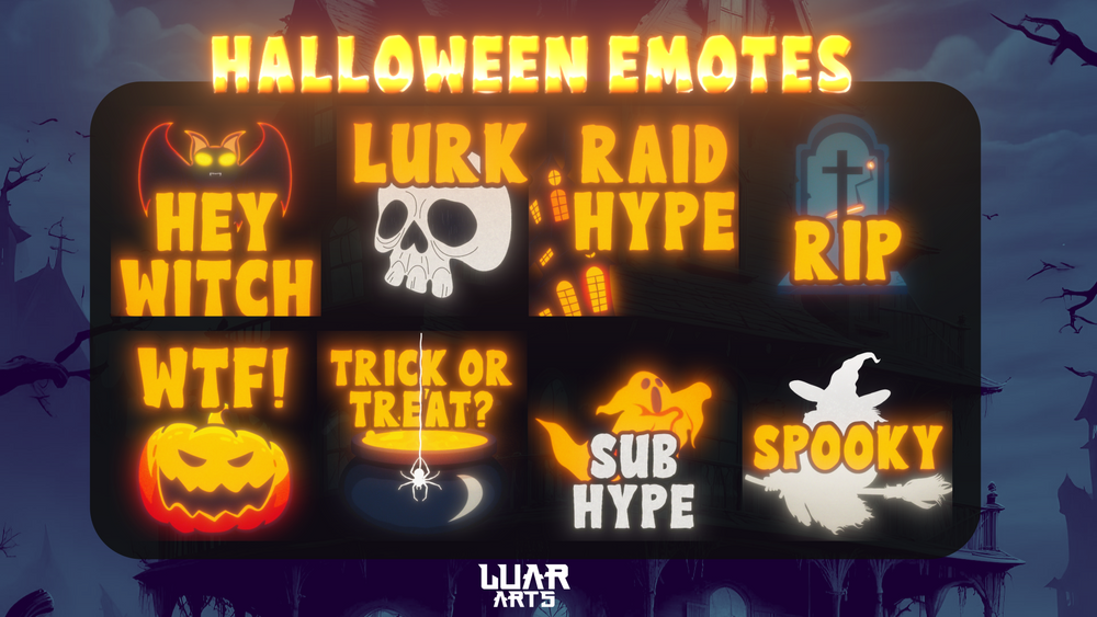 Halloween Emote Package